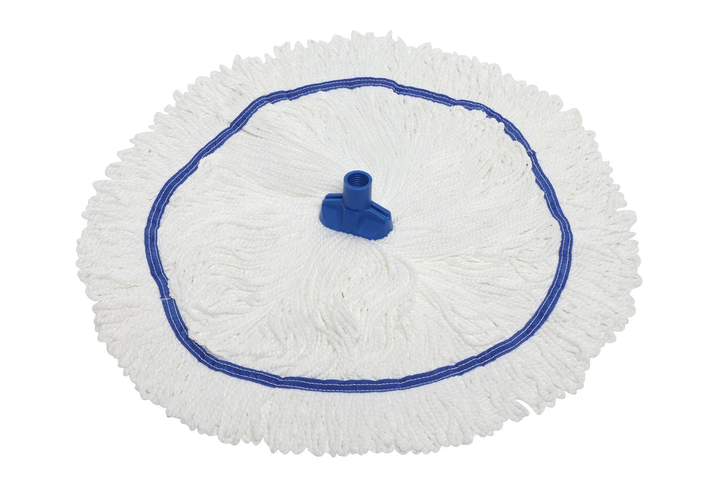 EDCO MICROFIBRE ROUND MOP HEAD BLUE - 350G/27CM