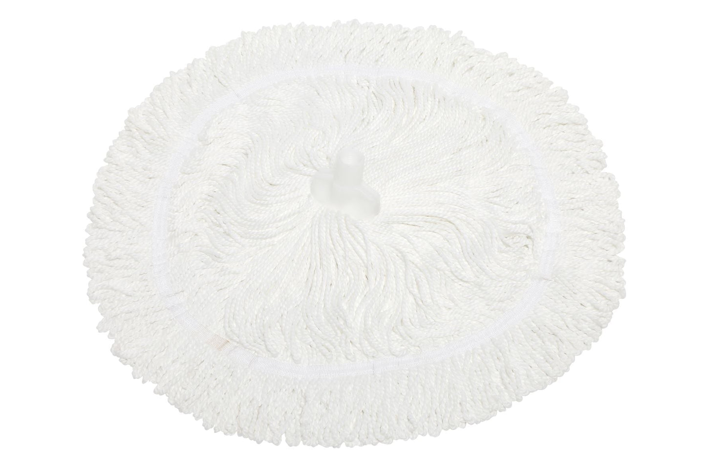 EDCO MICROFIBRE ROUND MOP HEAD WHITE - 350G/27CM