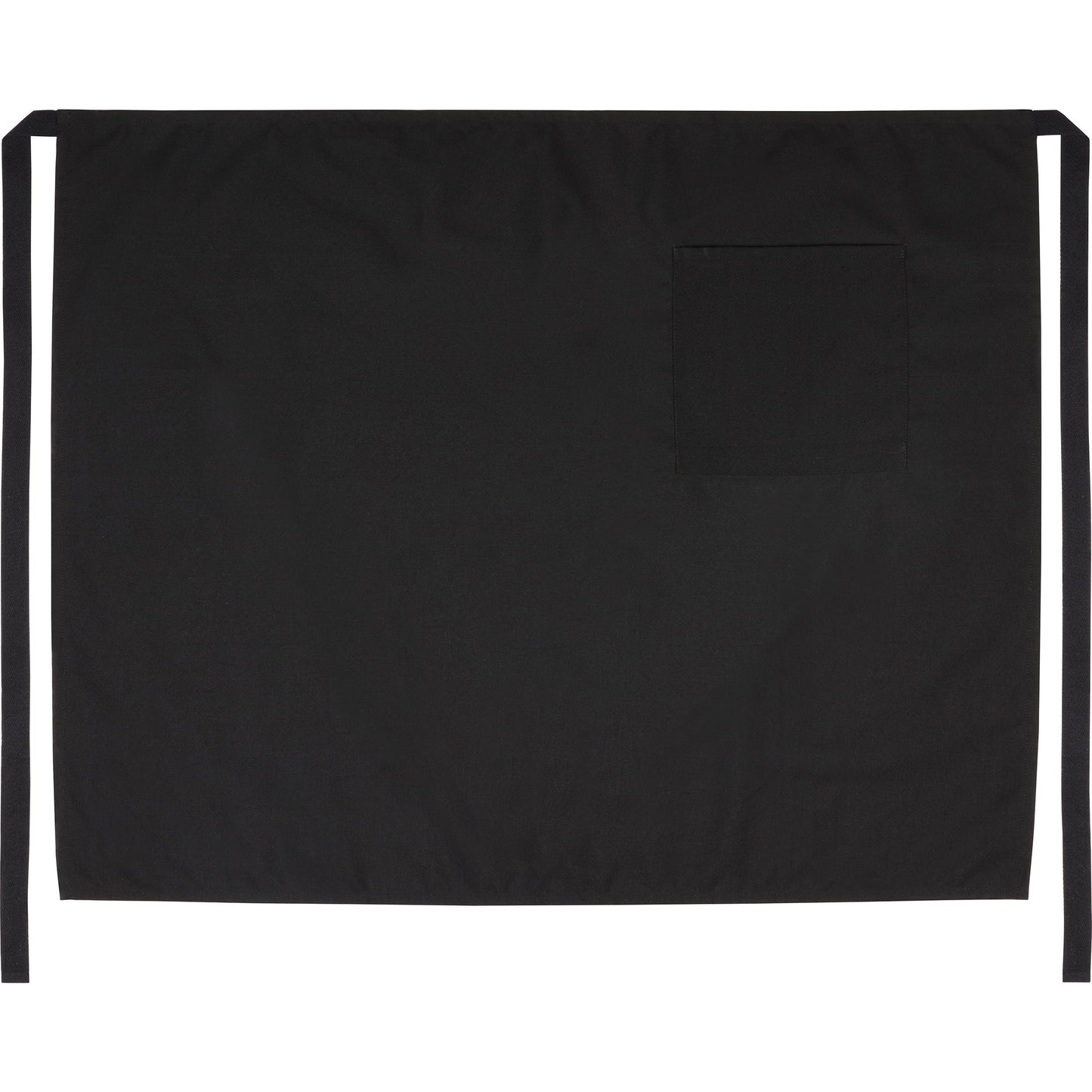 FILTA FULL LENGTH WAIST APRON WITH POCKET BLACK