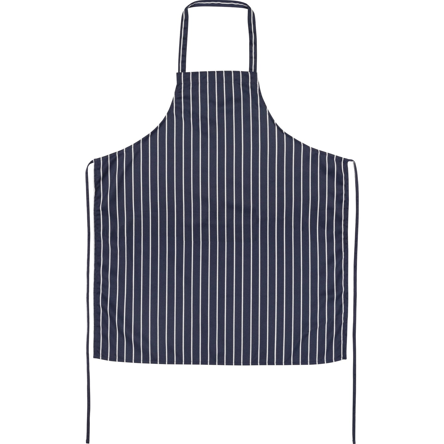 FILTA CAFE/BUTCHER BIB APRON NAVY STRIPED