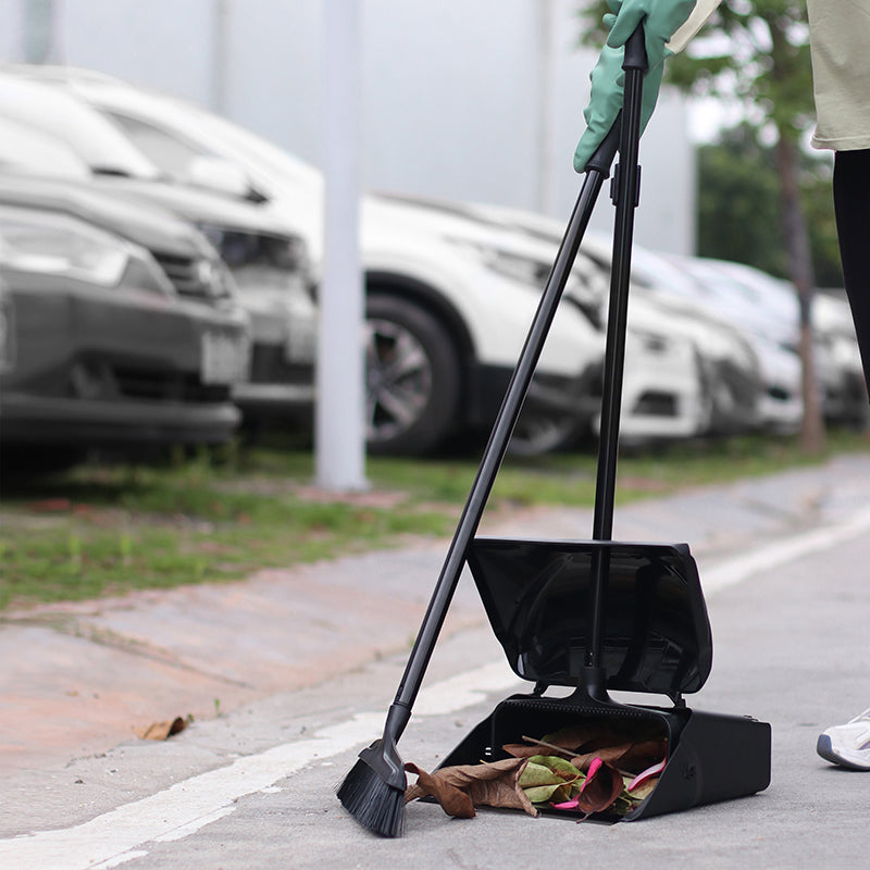 FILTA DELUXE LOBBY DUSTPAN & BRUSH SET BLACK