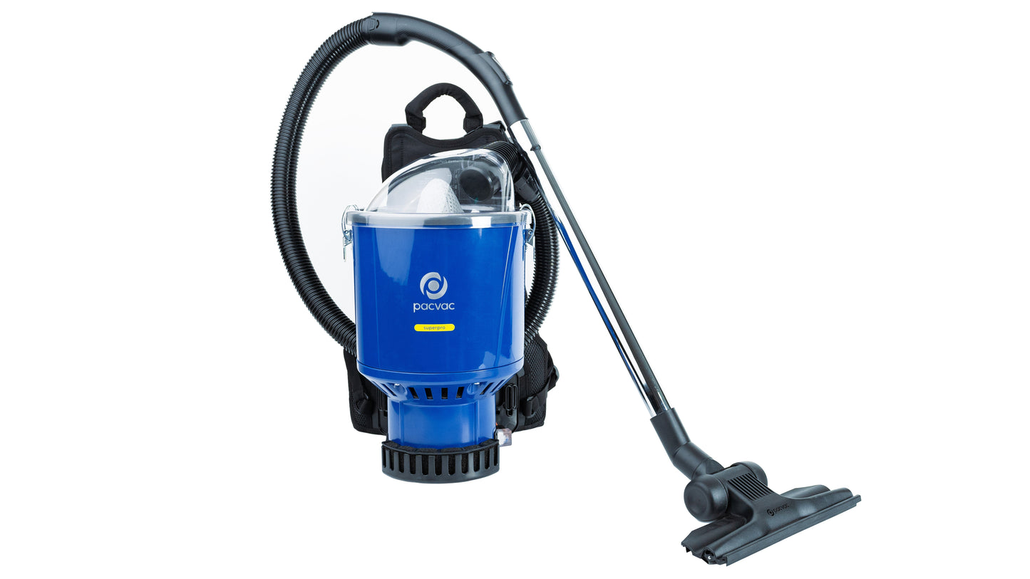 PACVAC SUPERPRO BACKPACK VACUUM CLEANER