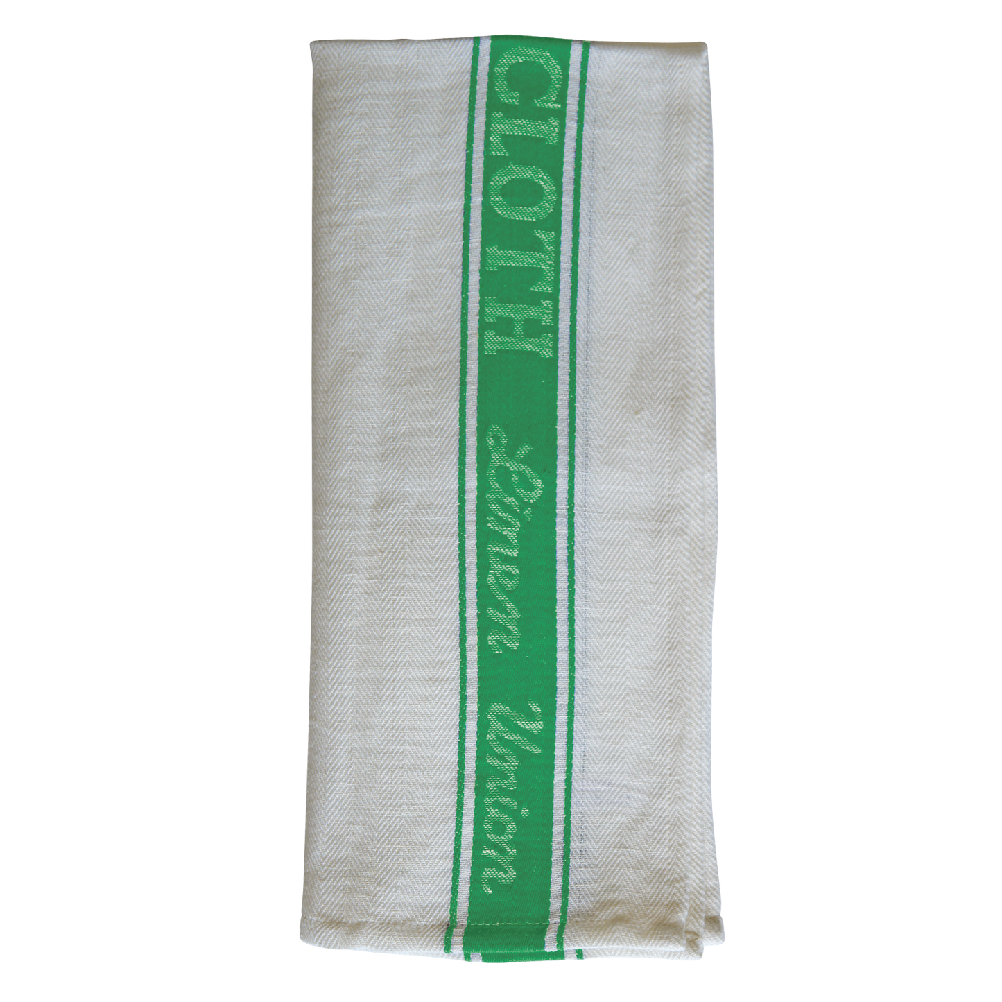 FILTA GLASS CLOTH TEA TOWEL 50% LINEN 50% COTTON GREEN (55CM X 80CM)