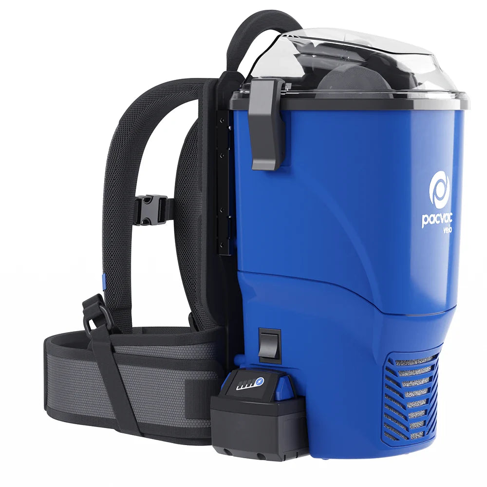 PACVAC VELO BATTERY BACKPACK VACUUM CLEANER