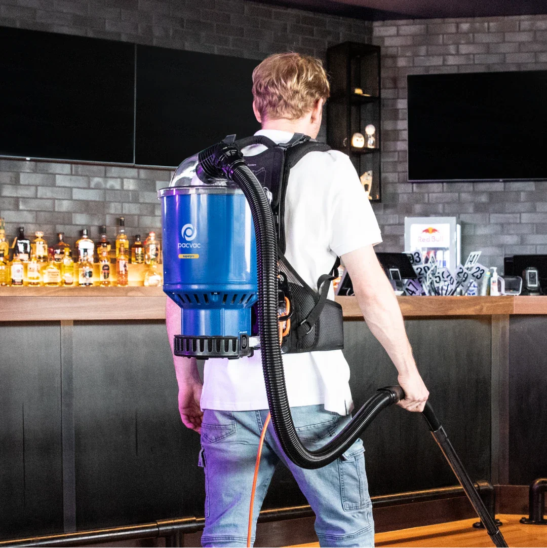 PACVAC SUPERPRO BACKPACK VACUUM CLEANER