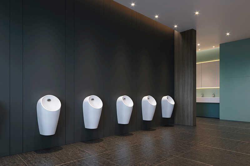 GLOMESH Spiral Biological Urinal Screen with Anti Splash - Mango