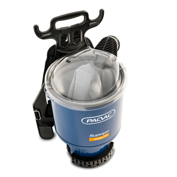 PACVAC SUPERPRO WISPA BACKPACK VACUUM CLEANER