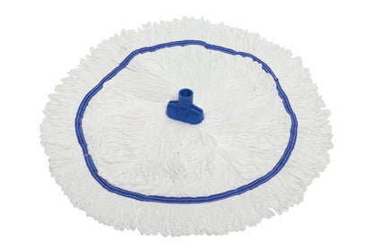 EDCO MICROFIBRE ROUND MOP HEAD BLUE - 350G/27CM