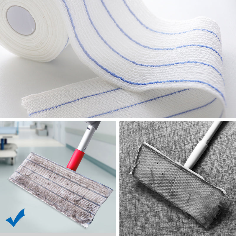 FILTA M/FIBRE FLAT MOP DISPOSABLE FRINGE ROLL  44CM x 15 PIECES
