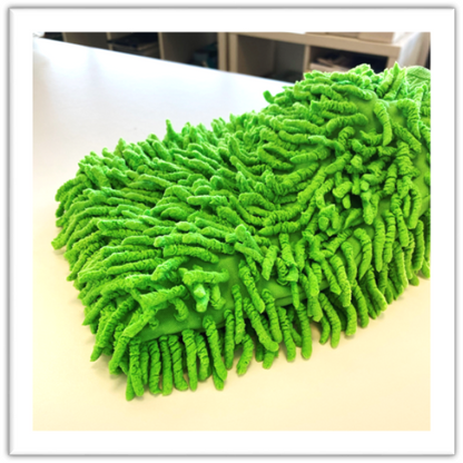 FILTA MICROFIBRE GLOVE/MITT DUSTING - CLEANING GREEN