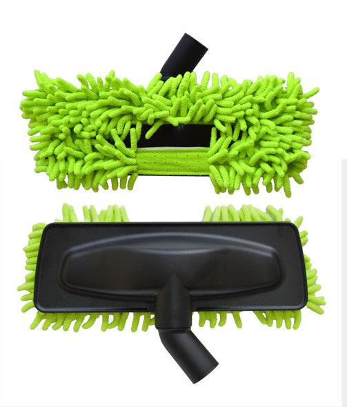 FILTA DUST MOP FLOOR TOOL WITH MICROFIBRE PAD 32MM X 320MM WIDE - BLACK & GREEN