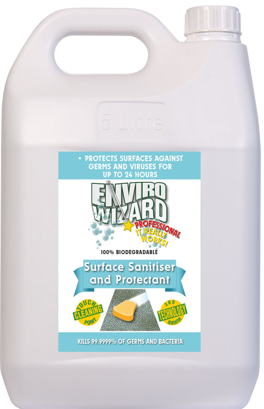 ENVIRO WIZARD SURFACE SANITISER 5 LITRE