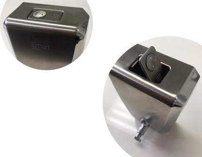 FILTA STAINLESS STEEL SOAP DISPENSER - VERTICAL S/Steel 1.2Litre