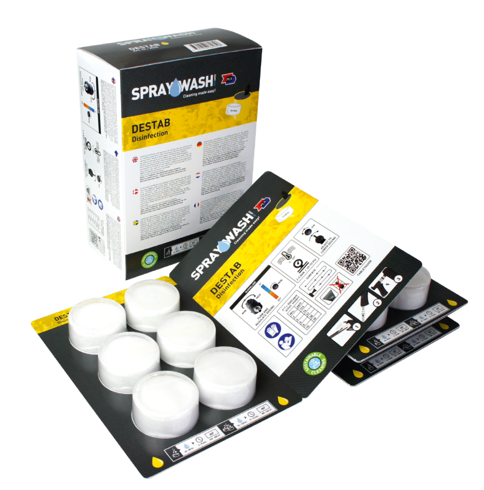 I-SPRAYWASH DESTAB TABLET 1 (PK 18)