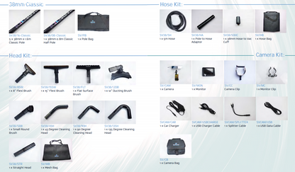SPACEVAC At-height 10M Vacuum System - Internal Classic Kit