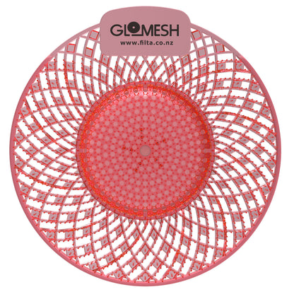 GLOMESH Spiral Biological Urinal Screen with Anti Splash - Mango