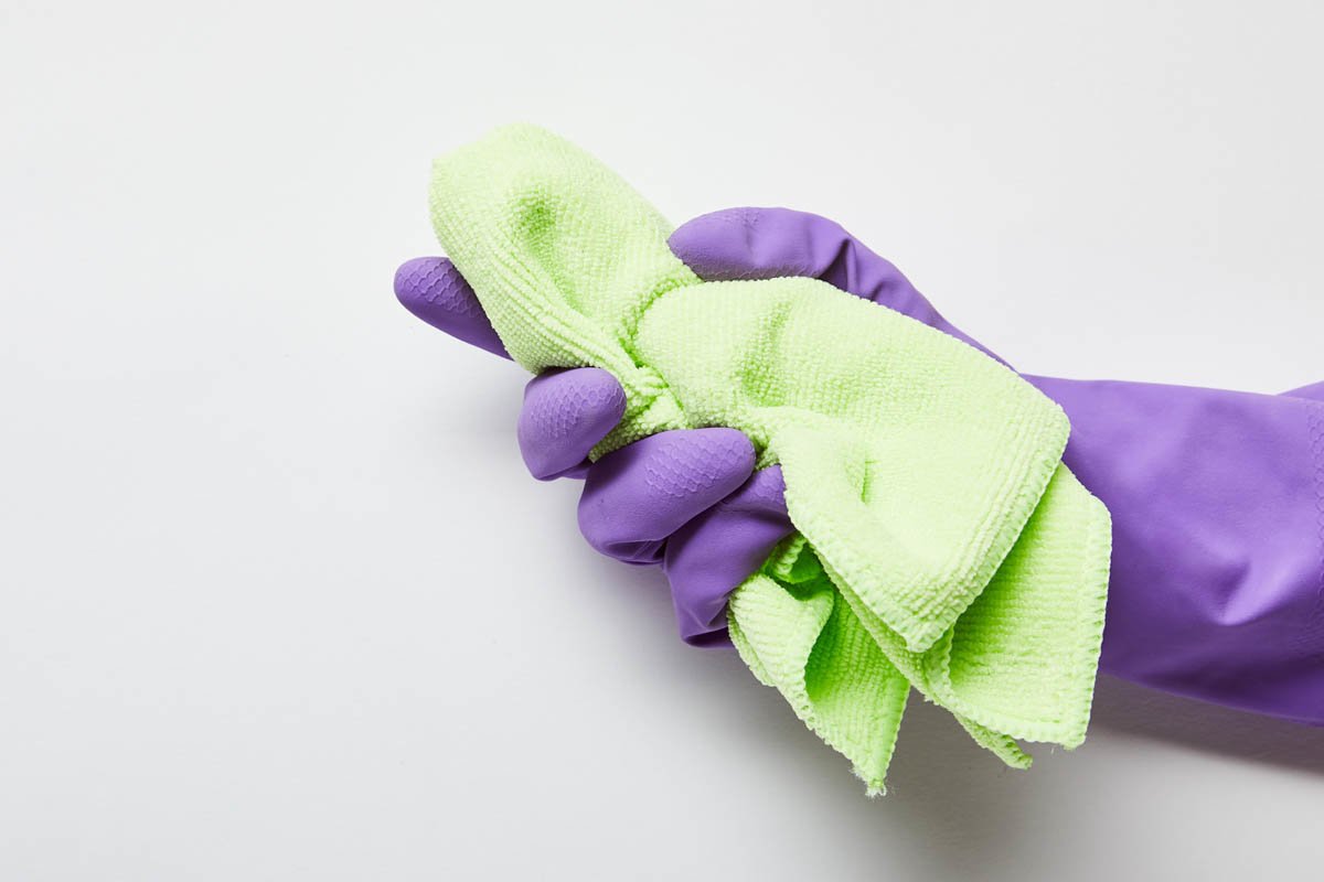 FILTA COMMERCIAL MICROFIBRE CLOTH GREEN 40CM X 40CM