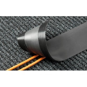 SOFT CORD COVER - 10m X 150mm - Black