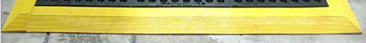 RAMP/EDGING MALE - 900mm - Yellow