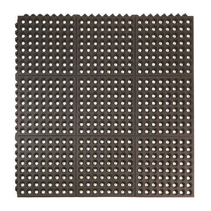 CUSHION FOOT DRAINER - 900mm X 900mm - Black