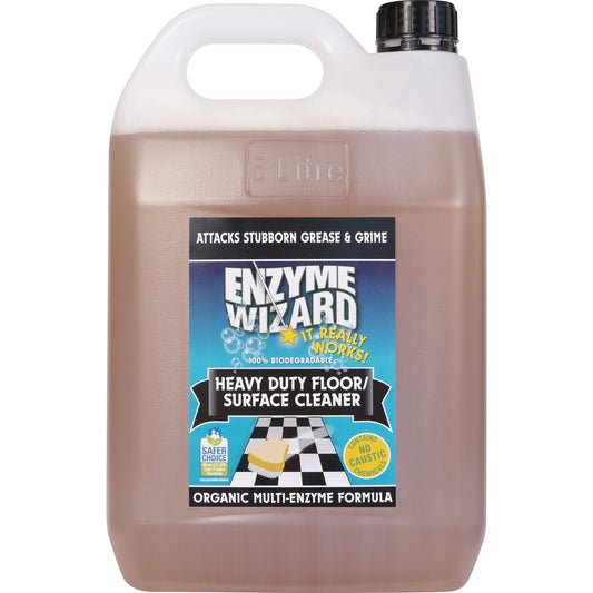ENZYME WIZARD HEAVY DUTY FLOOR CLEANER 5 LITRE