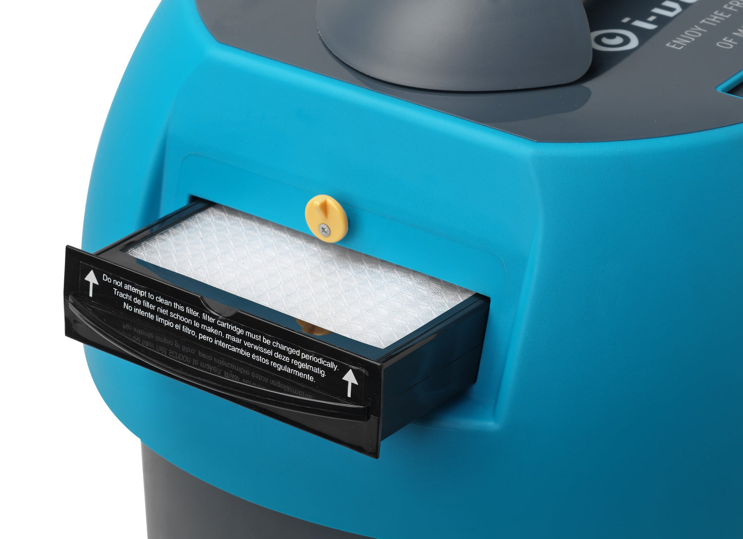 VAC C9B DUAL BATTERY BARREL VAC (WITHOUT BATTERIES/CHARGER)