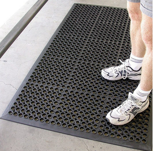 SAFEWALK ECONOMY MAT - 1500mm X 900mm - Black
