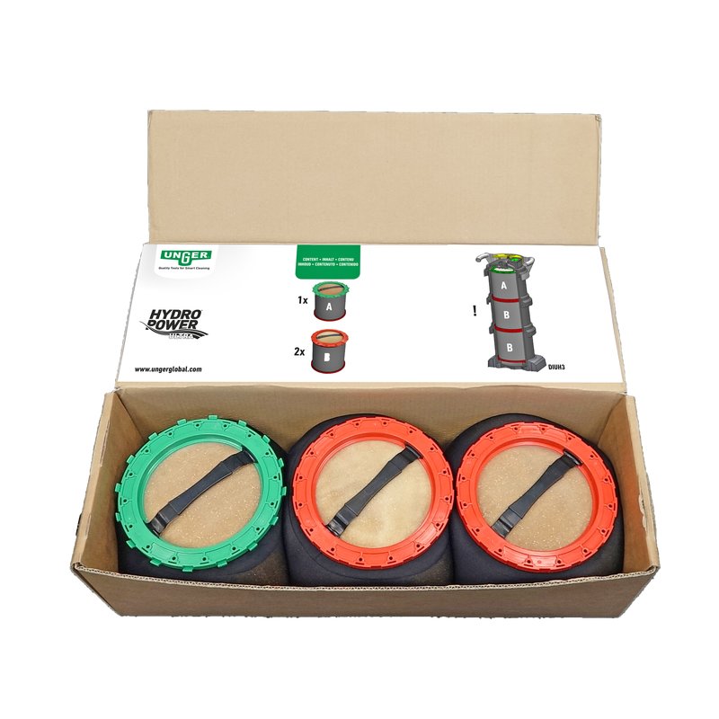 UNGER HYDROPOWER ULTRA FILTER LC ON CART 18 LITRE