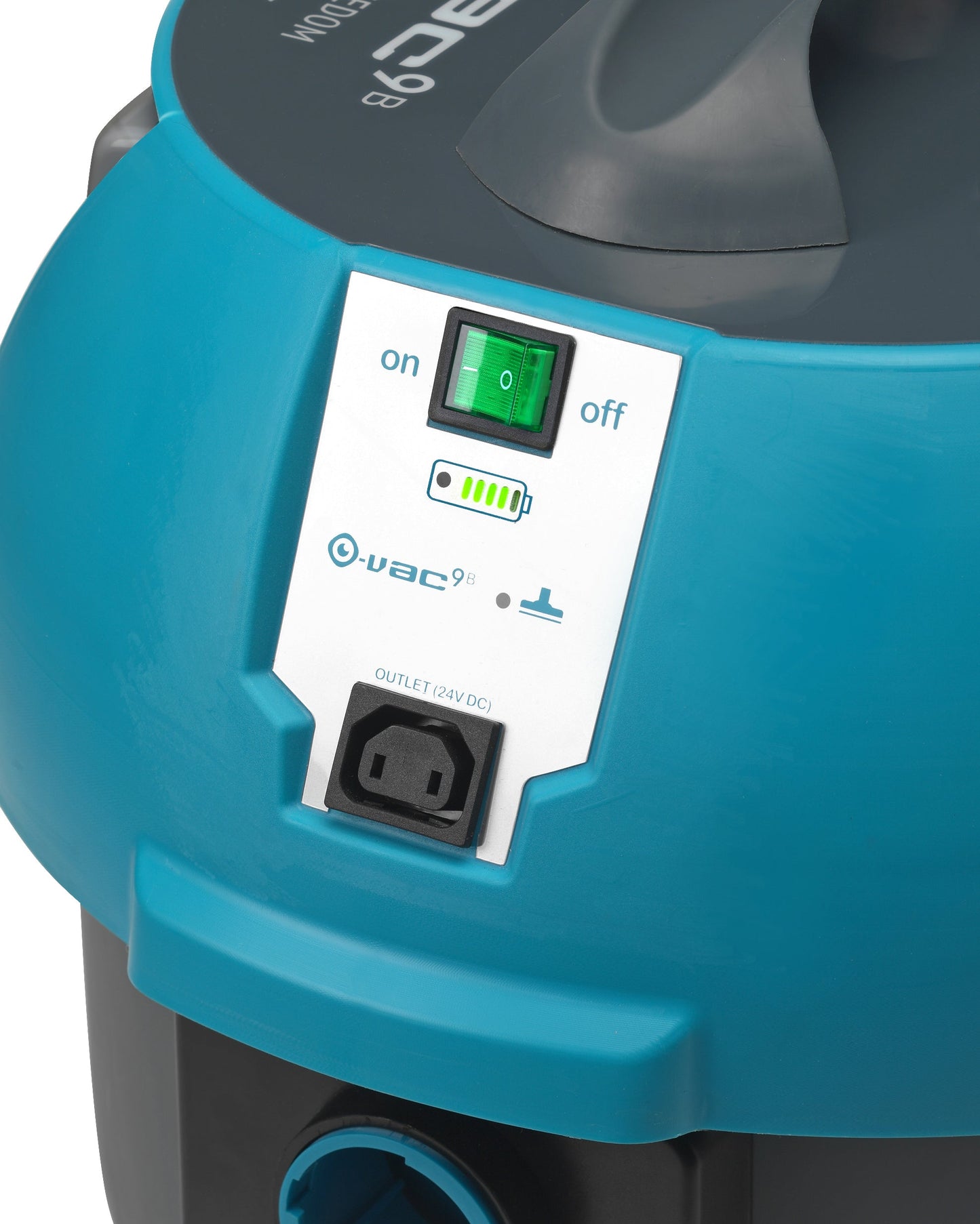 VAC C9B DUAL BATTERY BARREL VAC (WITHOUT BATTERIES/CHARGER)