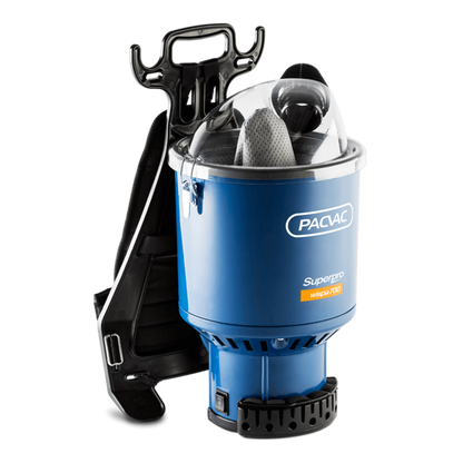 PACVAC SUPERPRO WISPA BACKPACK VACUUM CLEANER